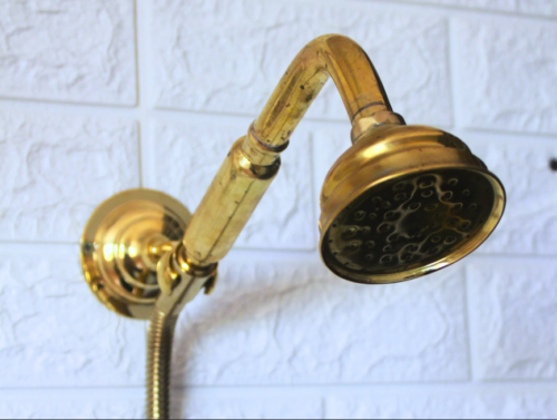Brass Shower Head And handheld Set - Image 7