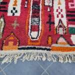 Custom Moroccan Red Rug - Image 2
