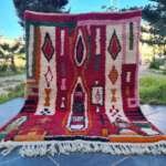 Custom Moroccan Red Rug